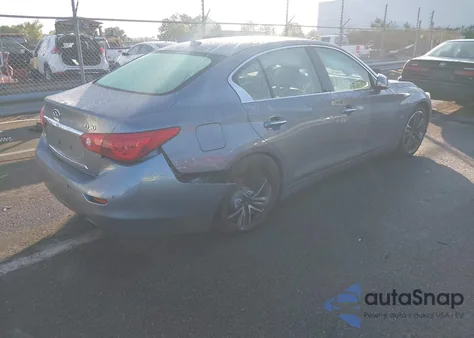 2014 Infiniti Q50 Premium z USA, uszkodzony, nr VIN JN1BV7AR0EM680338